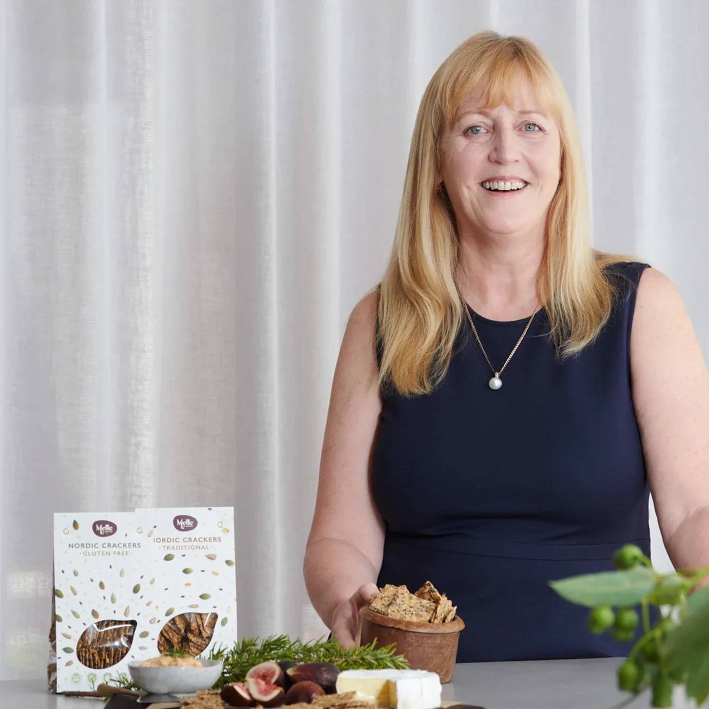 Mette, Owner and Founder of Mette is Baking, in her artisan bakery in Perth